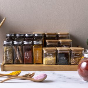 Spice Jar Set with Rack